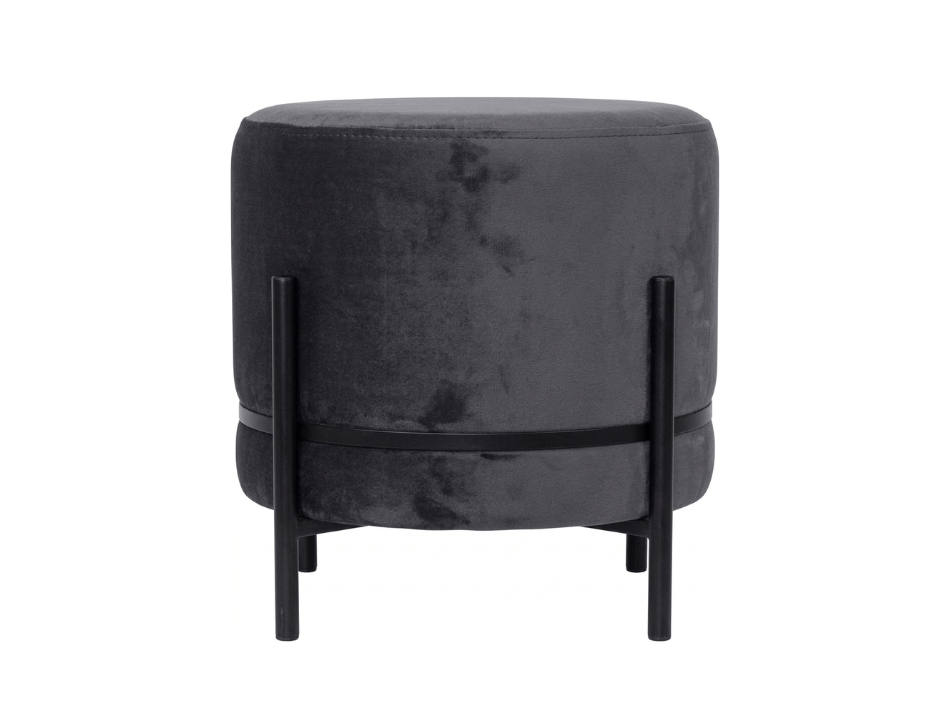 BABA STOOL VELVET GREY