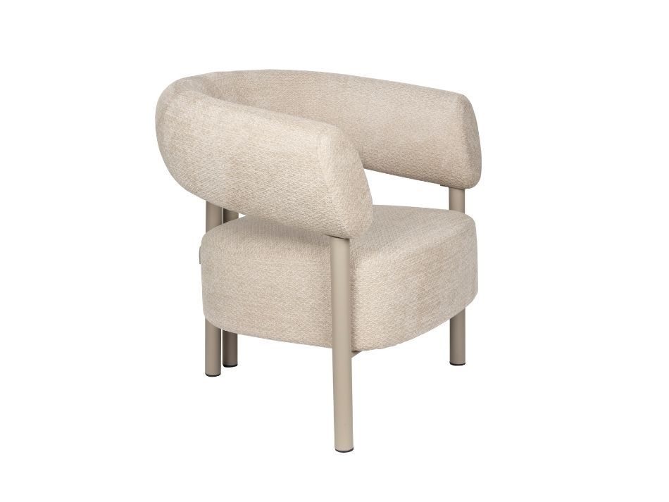 Lounge Chair Heels Beige 1